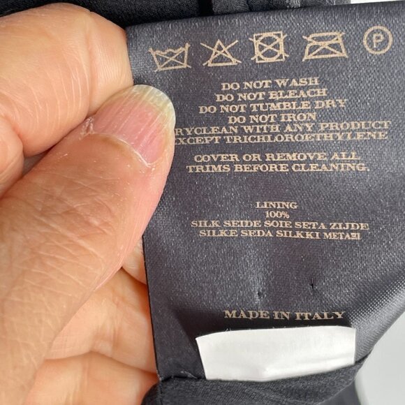 NWT Burberry Prorsum RARE Black Guipure Lace Belted Trench Coat Women's US 10 - Picture 12 of 13